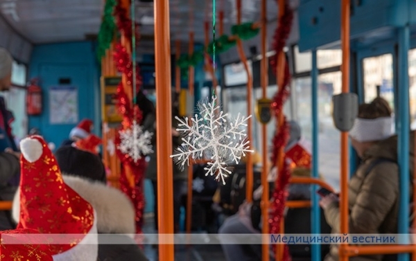 
        Загадать желание  в новогоднем трамвае можно было в Минске			    