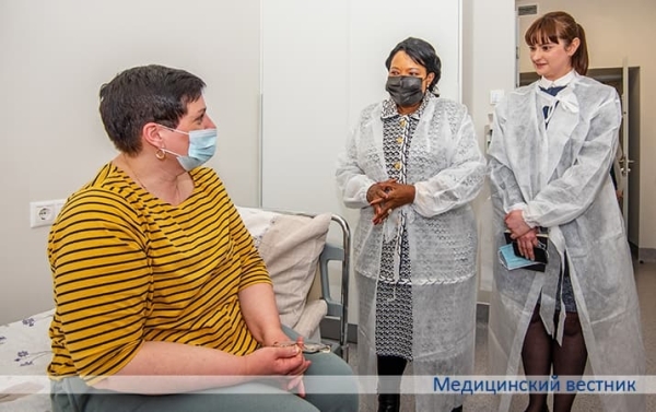 
        Супруга Президента Зимбабве высоко оценила белорусскую медицину			    