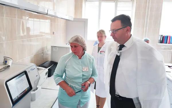 Рабочий визит министра здравоохранения в Витебскую область
Рабочий визит министра здравоохранения в Витебскую область