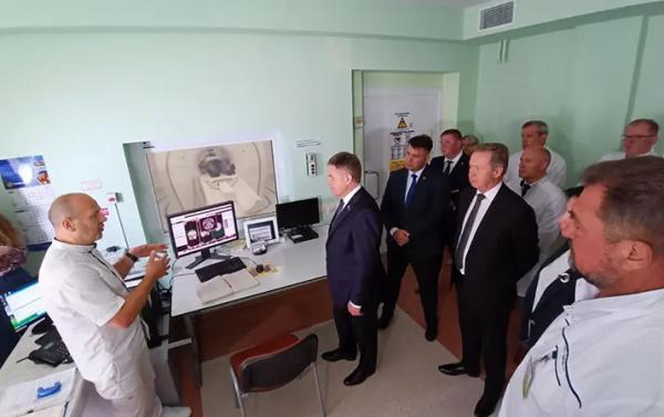 Игорь Петришенко посетил учреждения здравоохранения Гродненской области
Игорь Петришенко посетил учреждения здравоохранения Гродненской области