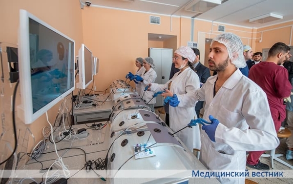 
        Делегацию Исламской Республики Иран встречали в БГМУ			    