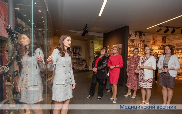 
        Представители Минздрава Беларуси посетили Музей истории ВОВ			    