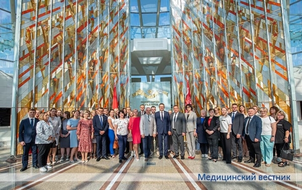 
        Представители Минздрава Беларуси посетили Музей истории ВОВ			    